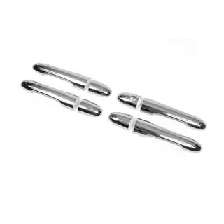 Chrome Door Handle Covers (4 pcs, Stainless Steel) photo 1
